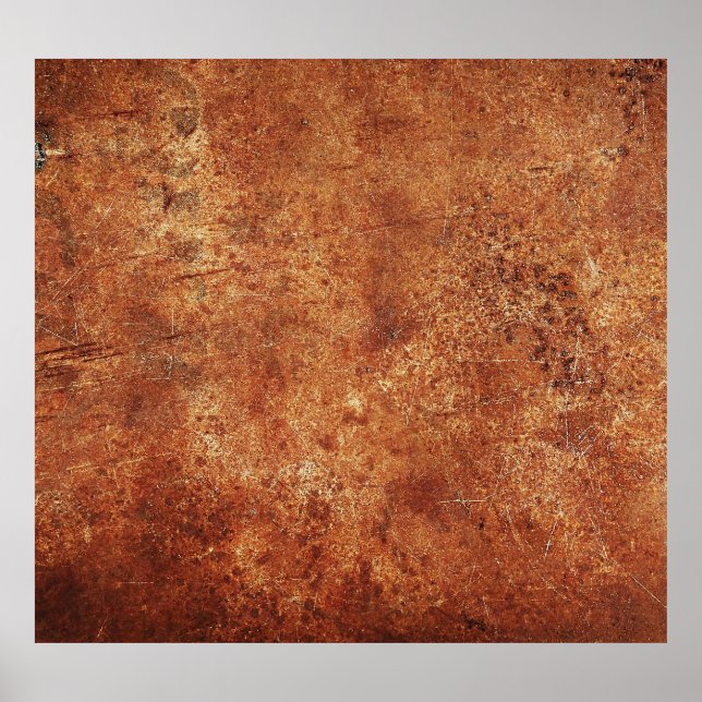 Grunge Rustic Metall Struktur Poster (Framsidan)