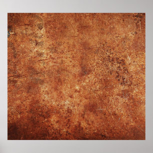 Grunge Rustic Metall Struktur Poster
