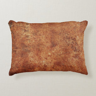 Grunge Rustic Metall Struktur Prydnadskudde