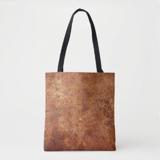 Grunge Rustic Metall Struktur Tygkasse