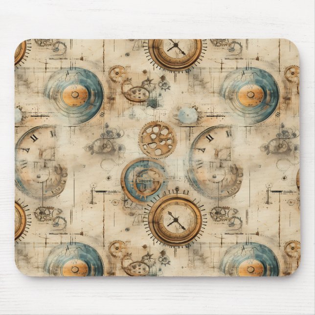 Grunge Rustic Steampunk Clock (7) Musmatta (Framsidan)