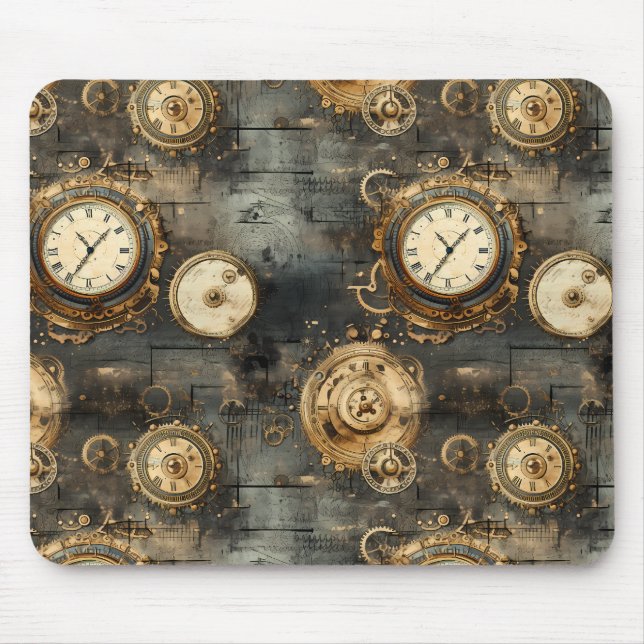 Grunge Rustic Steampunk Clock (8) Musmatta (Framsidan)