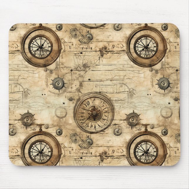 Grunge Rustic Steampunk Clock (9) Musmatta (Framsidan)