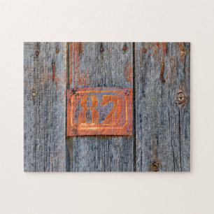 Grunge Rusty Metall House No. 87 Photo Pussel