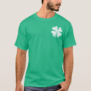 Grunge schamprock St patricks day   Grönt-skjorta T Shirt