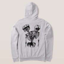 Grunge Skelett Gotisk Mörk Estetisk T-Shirt