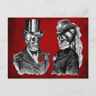 Grunge Skull Skeleton par Vykort