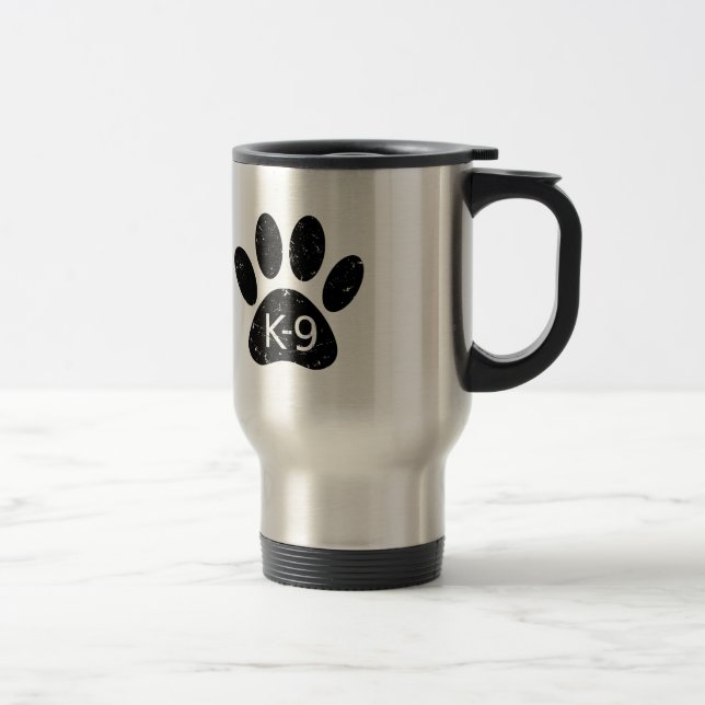 Grunge slitna hundpaw K-9 Resemugg (Höger)