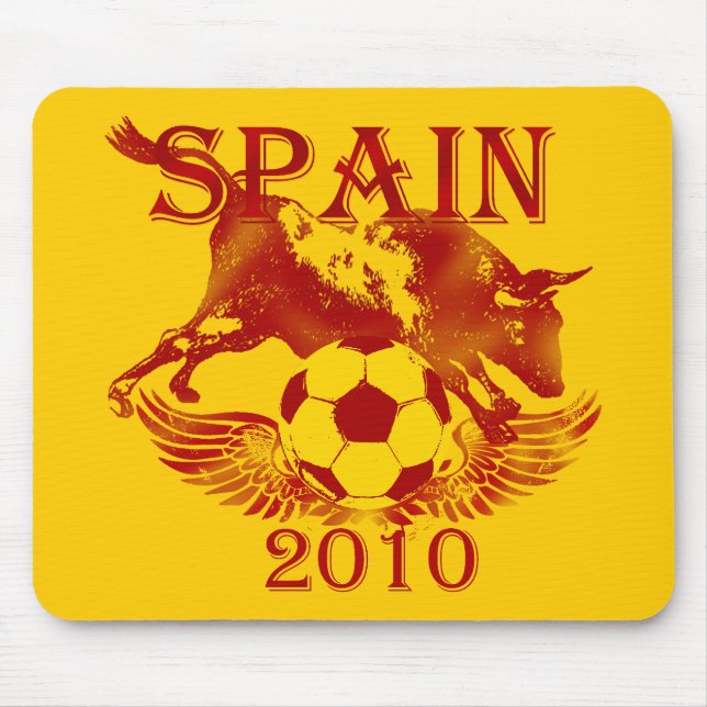 Grunge Spanien 2010 rasa tjurToro mousepad Musmatta (Framsidan)