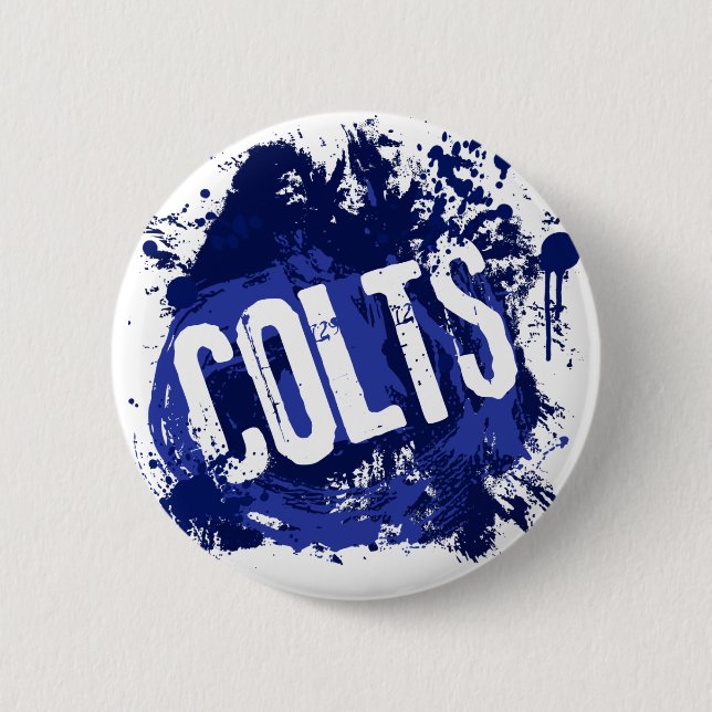 GRUNGE & SPLATTER COLTS KNAPP (Framsida)