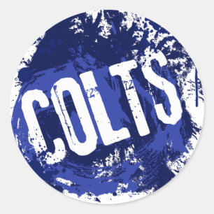GRUNGE & SPLATTER COLTS RUNT KLISTERMÄRKE
