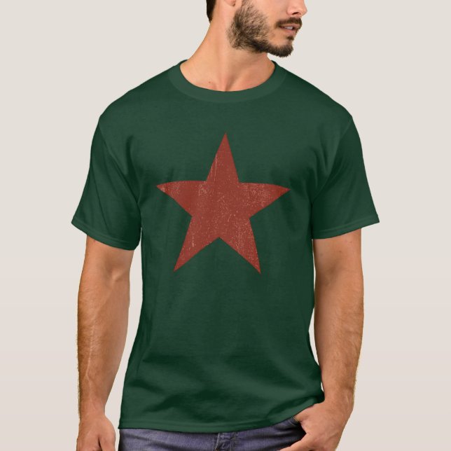 Grunge Star T Shirt (Framsida)