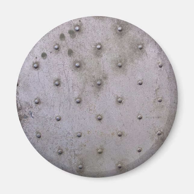 Grunge Steel Lakan med Rivets Magnet (Framsidan)