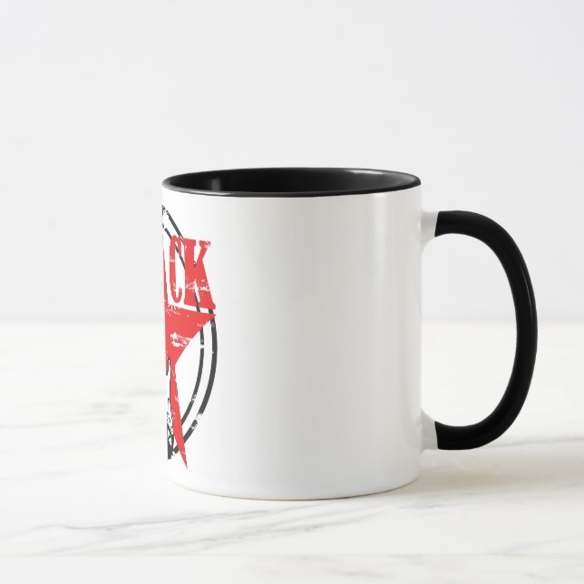Grunge sten mugg (Höger)