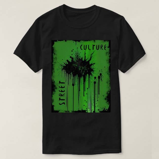 Grunge Stil T Shirt (Design framsida)