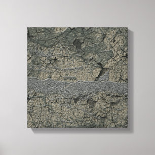 Grunge Stil Texturerad jord Art Vacker Canvastryck