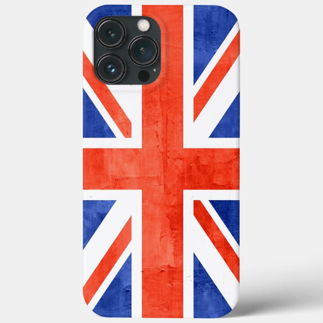 Grunge Storbritannien Flagga (Baksida)