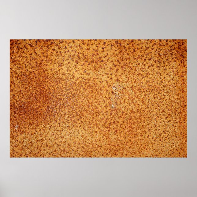 Grunge-struktur av mycket gammal rostig metallplat poster (Framsidan)