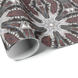 Grunge Studed Black Leather Punk Sten Presentpapper