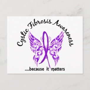 Grunge Tattoo Butterfly 6.1 Cystic fibrosis Vykort