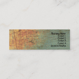 Grunge texturerad mager Websitevisitkort för konst Mini Visitkort