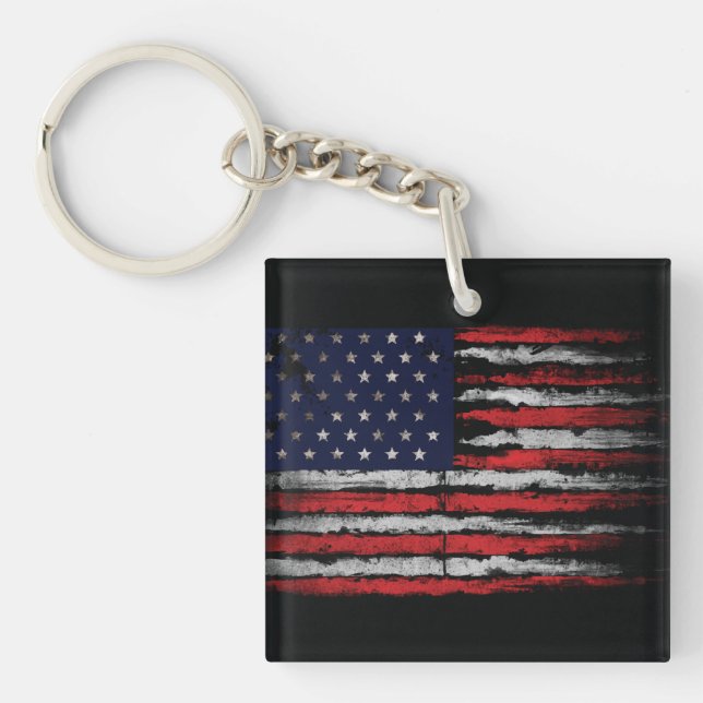Grunge U.S.A.-flagga (Framsidan)