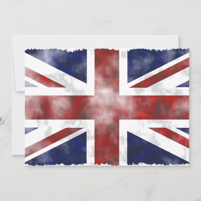 Grunge Uk Inbjudningar (Framsida)