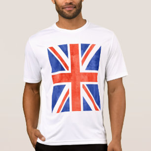 Grunge United Kingdom Flagga #2 T Shirt