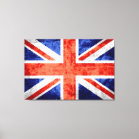 Grunge United Kingdom Flagga 3