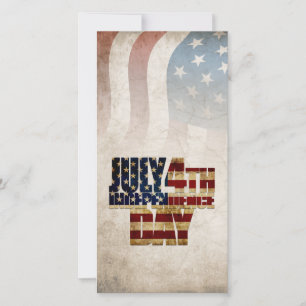 Grunge USA 4 juli självständighetsgrafik