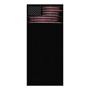 Grunge USA flagga Reklamkort