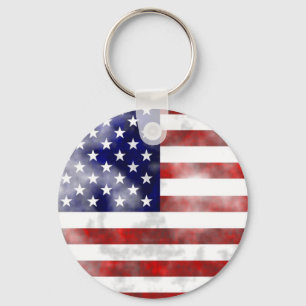 Grunge Usa Nyckelring