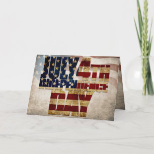 Grunge USA:s 4:e självständighetsgrafik juli Kort