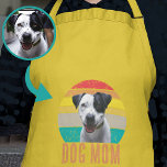 Grunge Vintage Distress Terrier Photo Hund Mamma Långt Förkläde<br><div class="desc">Tittar du en present till en VERKLIGEN coola eller tjej som också äger en hund? Biscuits Gift Boutique har har du täckt med den senaste droppen! Den här grå vintagen, nödsakad svettskjorta är perfekt för alla hund mamma. Bära det med vårt Bull Terrier-foto eller så kan du lägga till ditt...</div>