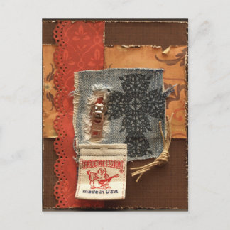 Grunge-vykort Vykort