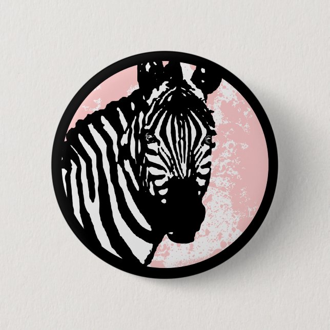 grunge zebra. knapp (Framsida)