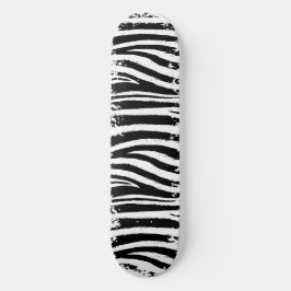 Grunge Zebra Skateboard Bräda 19,5 Cm