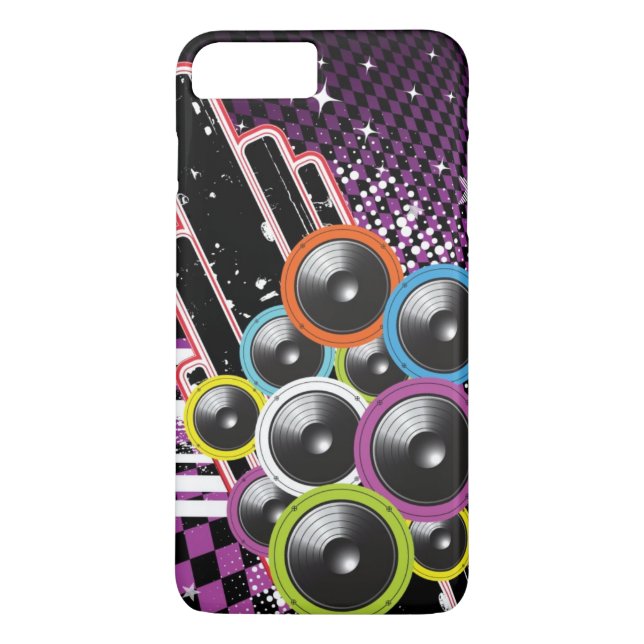Grungebakgrund Case-Mate iPhone Skal (Baksida)