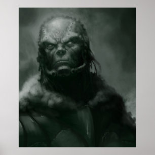 Grungedudeaffischer Poster
