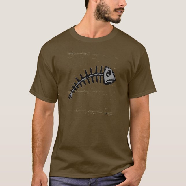 grungefishbone tee shirt (Framsida)