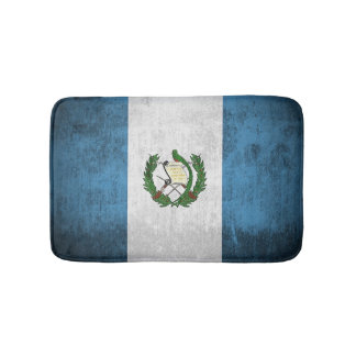 Grungeflagga av Guatemala Badrumsmatta