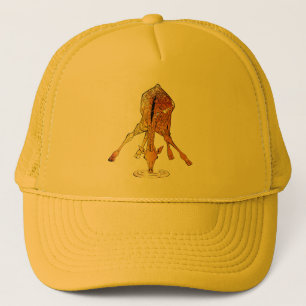 Grungegiraffhatt Truckerkeps
