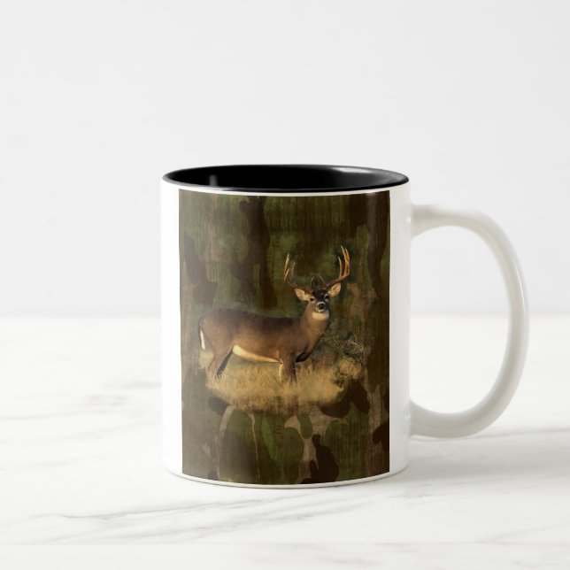 Grungehjort och Camoflage mugg (Höger)