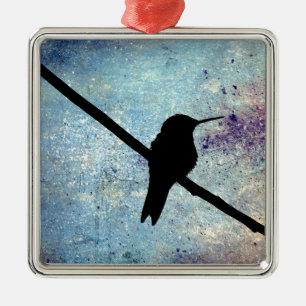 GrungeHummingbird Julgransprydnad Metall