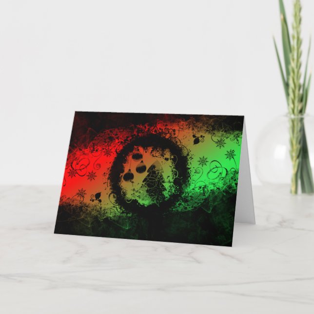 Grungejul Helgkort (Framsida)