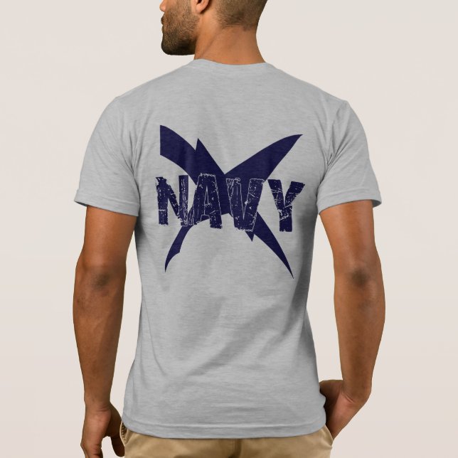 GrungeMARIN över CT-gradbeteckning Tee Shirt (Baksida)