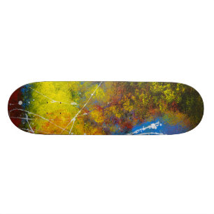 Grungen Old School Skateboard Bräda 18 Cm