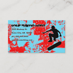 grungeskateboarding visitkort