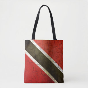 GrungeTrinidad och Tobago flagga Tygkasse