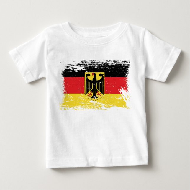 GrungeTysklandflagga Tröja (Framsida)